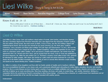 Tablet Screenshot of lieslwilke.com